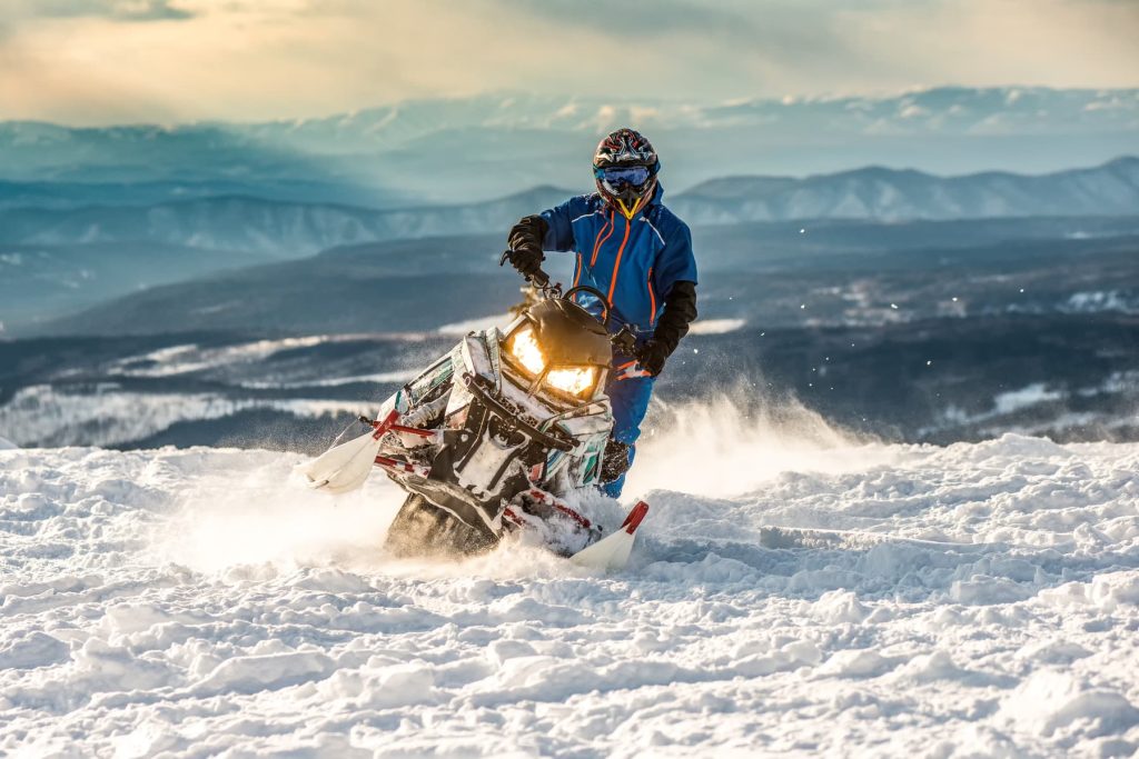 snowmobile riding for beginners